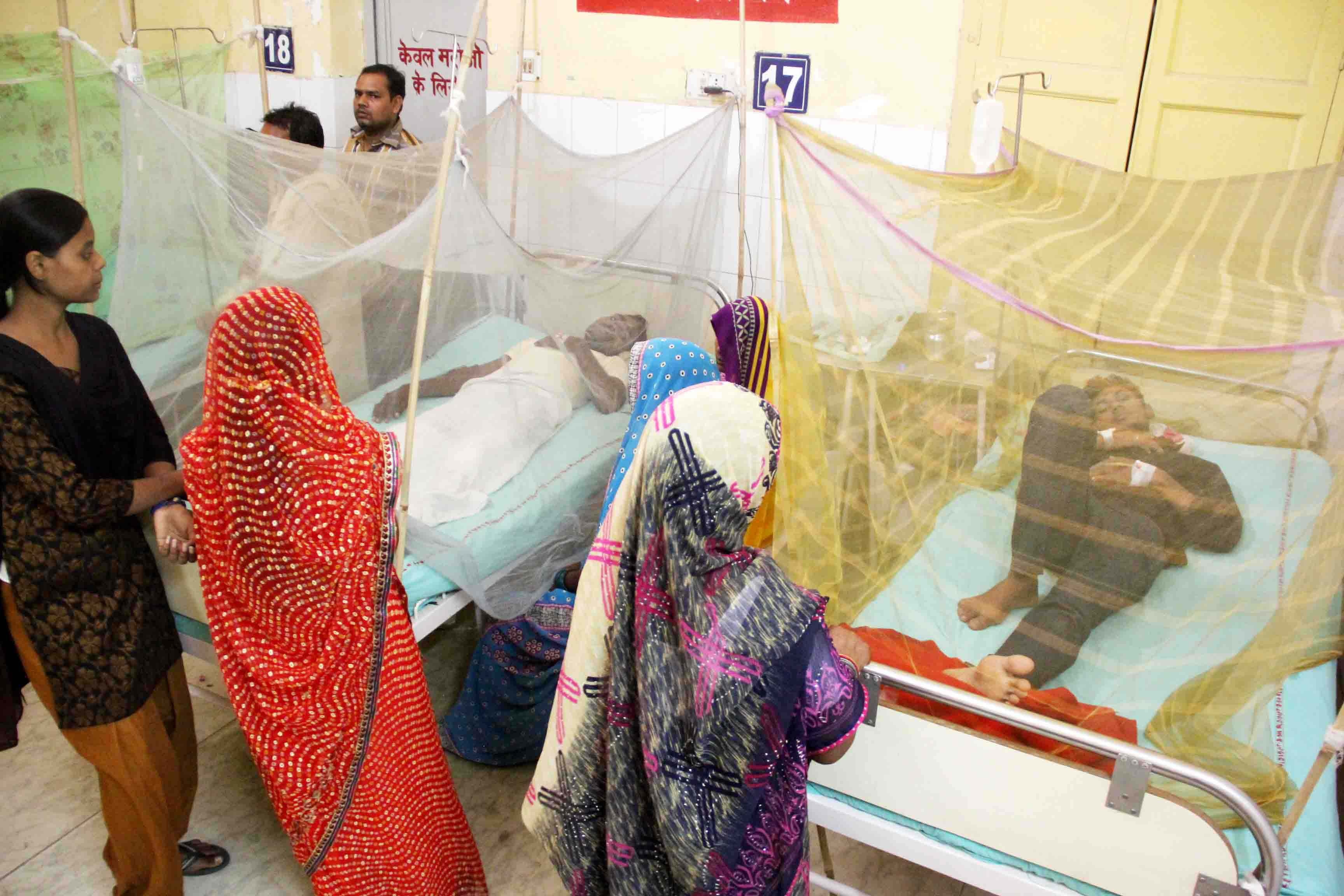 Millions of insecticide-treated mosquito nets were distributed in villages and high-risk areas