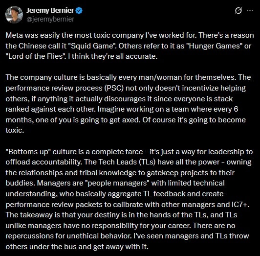 Jeremy Bernier post