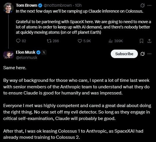 Musk deal