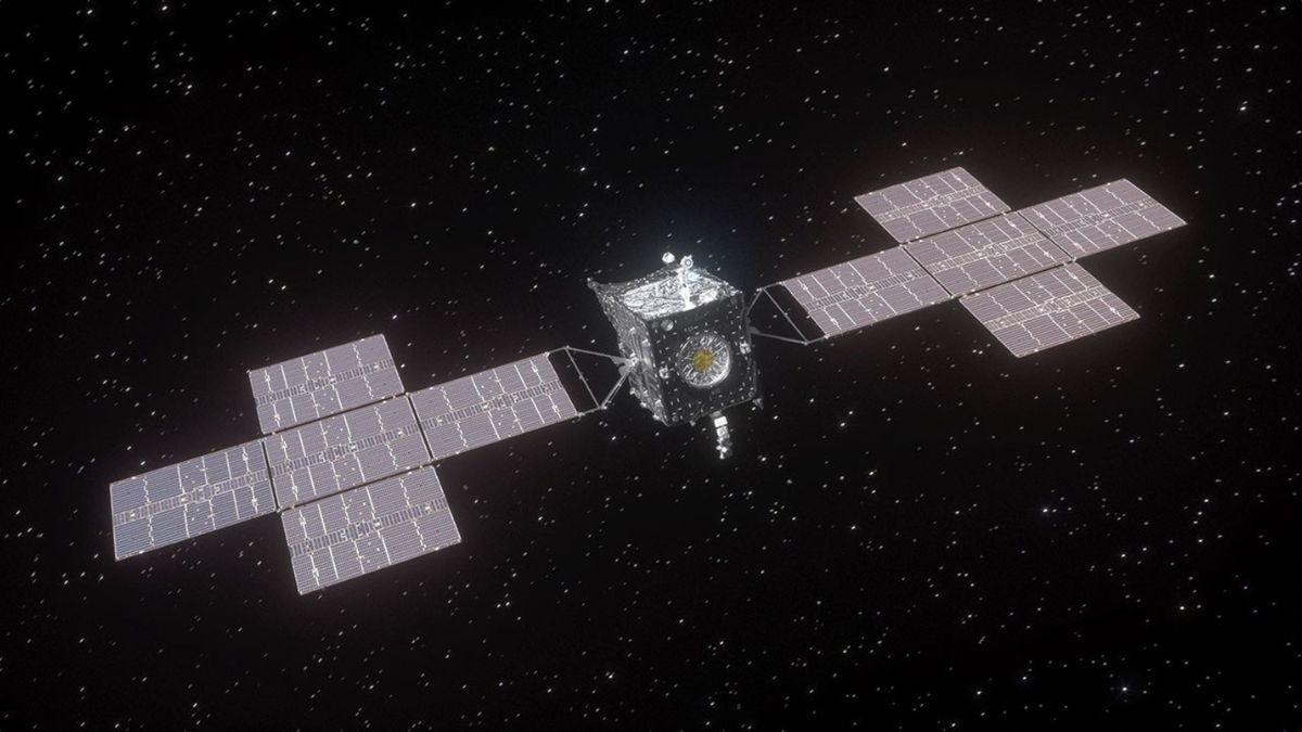 Psyche's Hall effect thrusters, which ionise xenon gas to generate thrust, are efficient but slow. The Mars flyby delivers a burst of speed that would take months of continuous thruster firing to match. (Photo: Nasa)