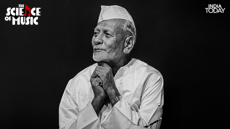 Ustad Bismillah Khan in conversation, his hand cupped near his face. He once said that he hoped another Bismillah would be born to carry the shehnai forward. The shehnai will not die with me, he said, God willing, another Bismillah will be born. (Photo: PTI)