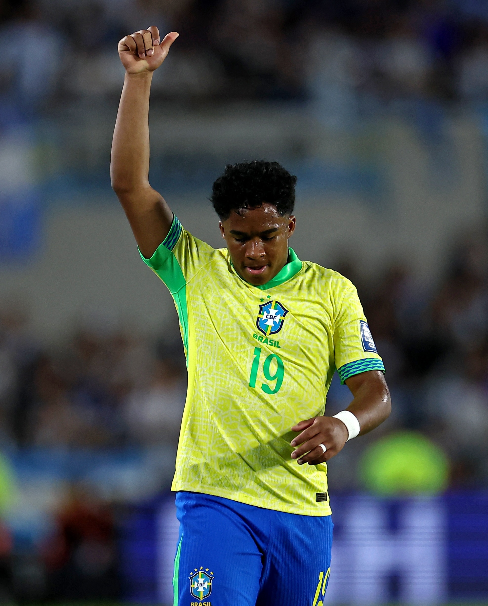 Brazil's Endrick plays with a magnetic, heavyweight scoring aura. (Reuters)