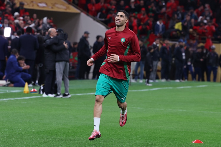 The PSG star is Morocco's crowd favorite. (Reuters Photo)