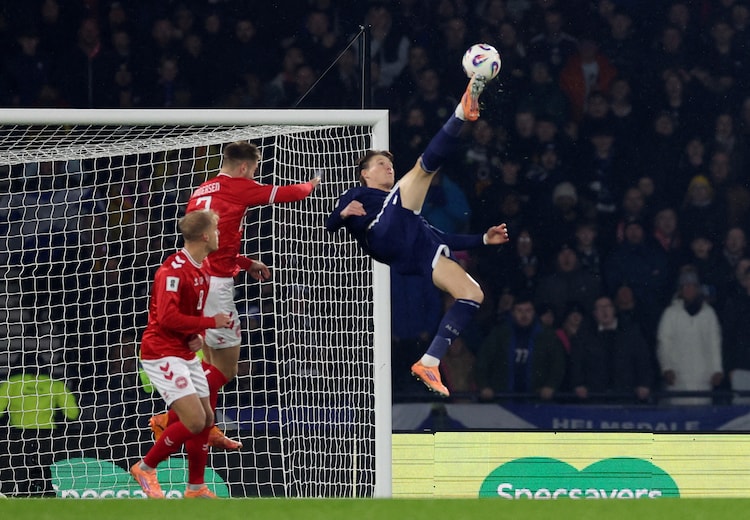 The iconic Scott McTominay goal which explains the hype perfectly. (Reuters Photo)