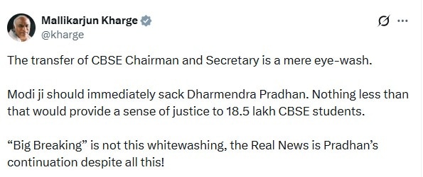 (Photo: SS/X/Mallikarjun Kharge)