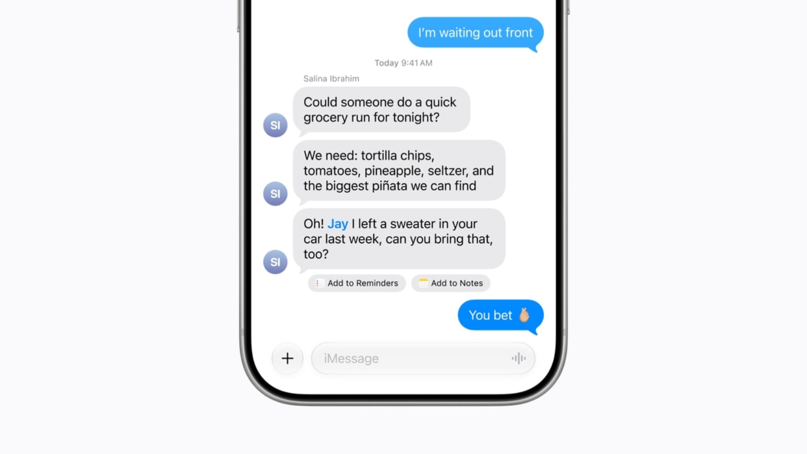 AI messages
