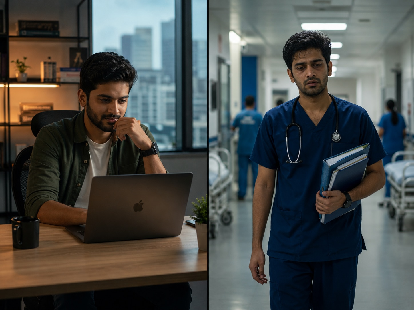 MBBS vs BTech, doctor versus engineer, IITian layoff, doctor vs engineer debate, AI jobs, medical careers, engineering careers, Reddit viral post, job security, doctor salary, tech layoffs