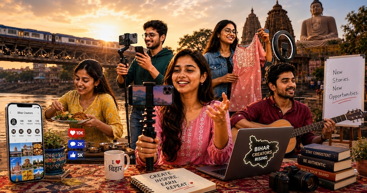 From UPSC to content creation (Photo: AI-generated)
