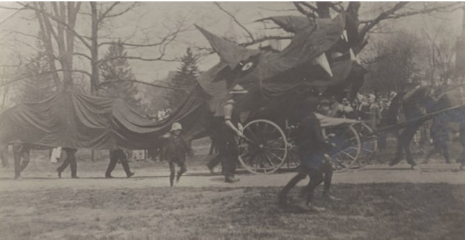 Dragon Day celebration at Cornell University (Image Courtesy: Cornell University Library)