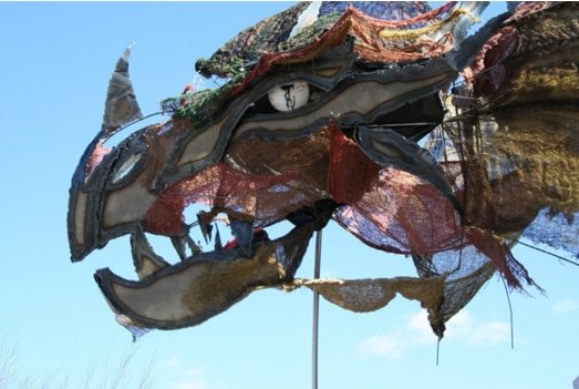 Dragon Day celebration at Cornell University (Image Courtesy: Cornell University Library) 