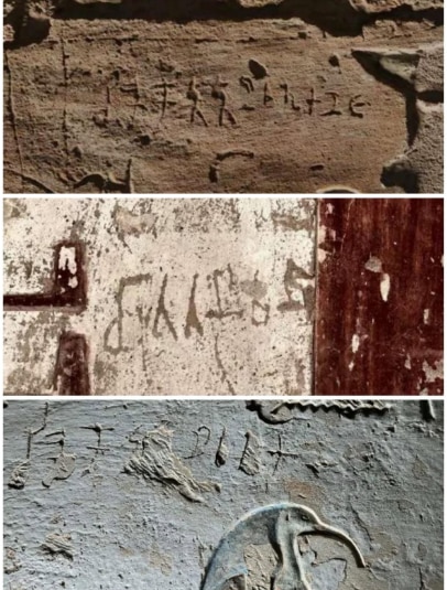 How an Indian traveller left his mark on Egyptâs Valley of the Kings 2,000 years ago. (Image courtesy: Facebook/India in Egypt (Embassy of India, Cairo)ï»¿)