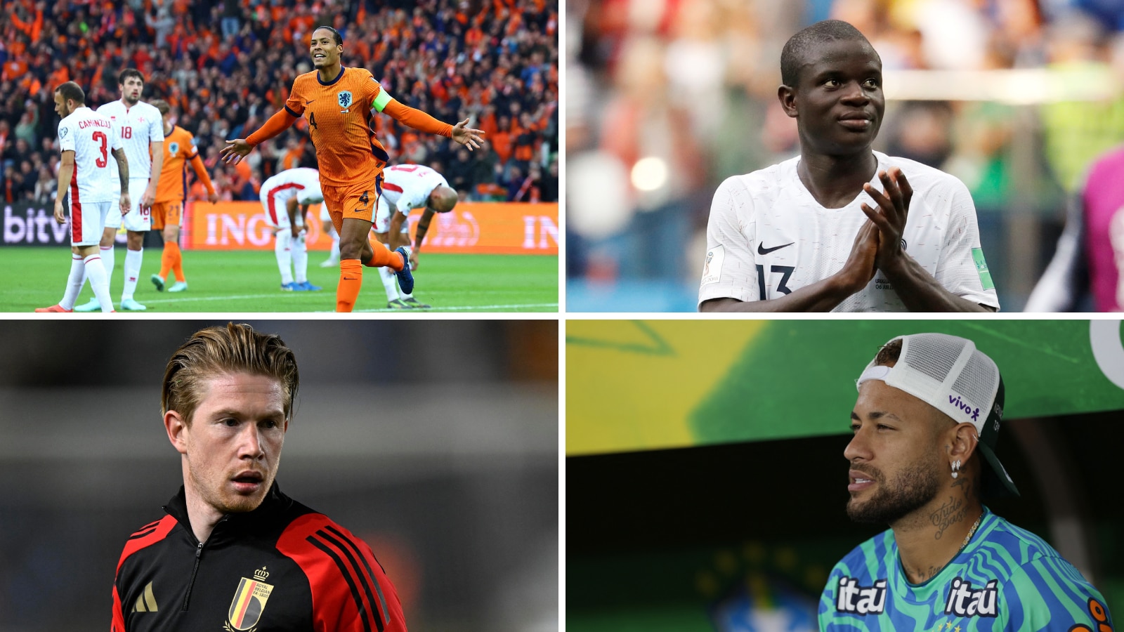 A golden generation of stars like Modric, Van Djik, Neymar and De Bruyne will have their last World Cup experience. Image: Reuters