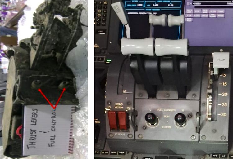 Air India crash fuel switch