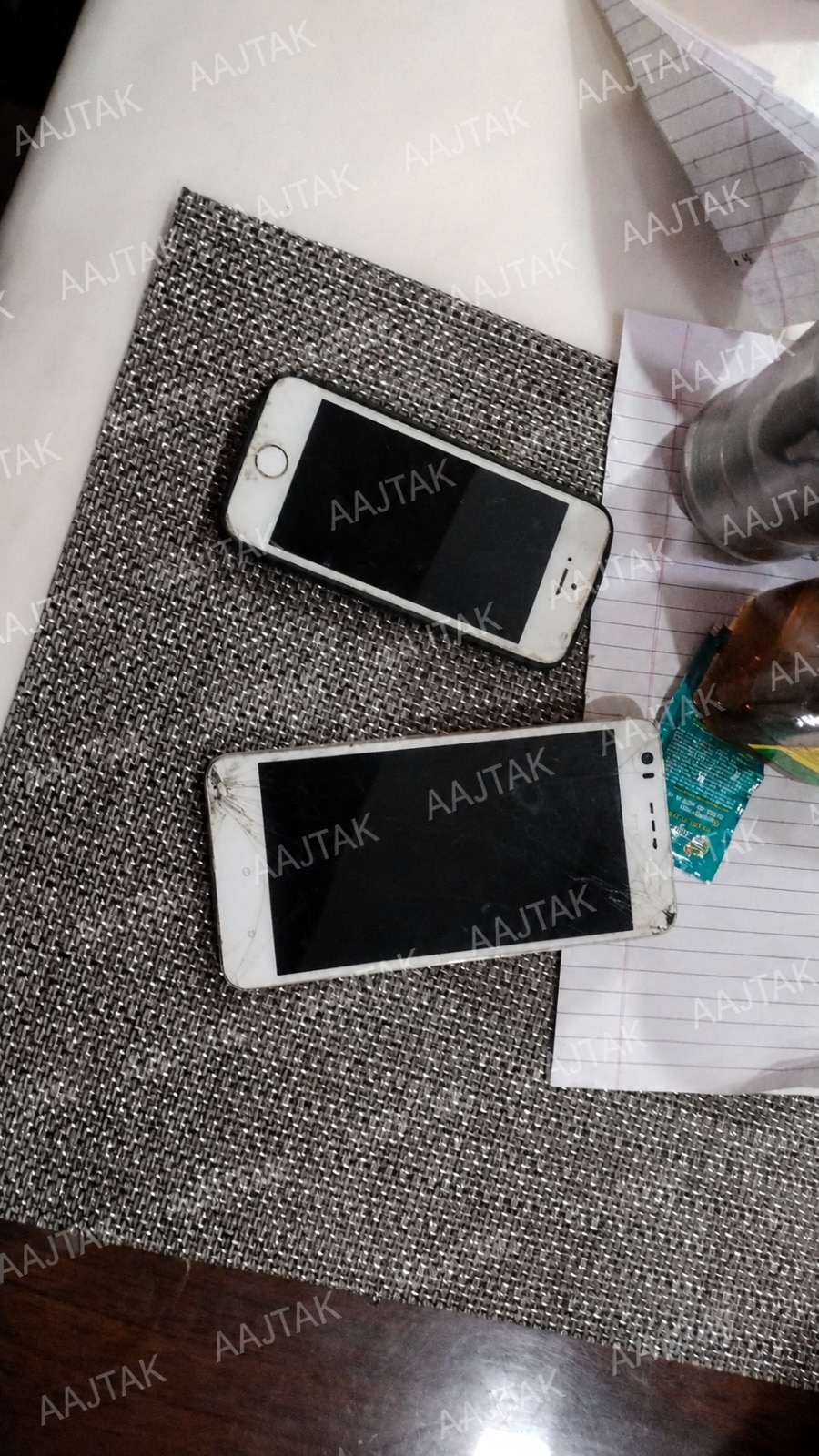 Two mobile phones found at Ayush Malik's house. (Photo: India Today)