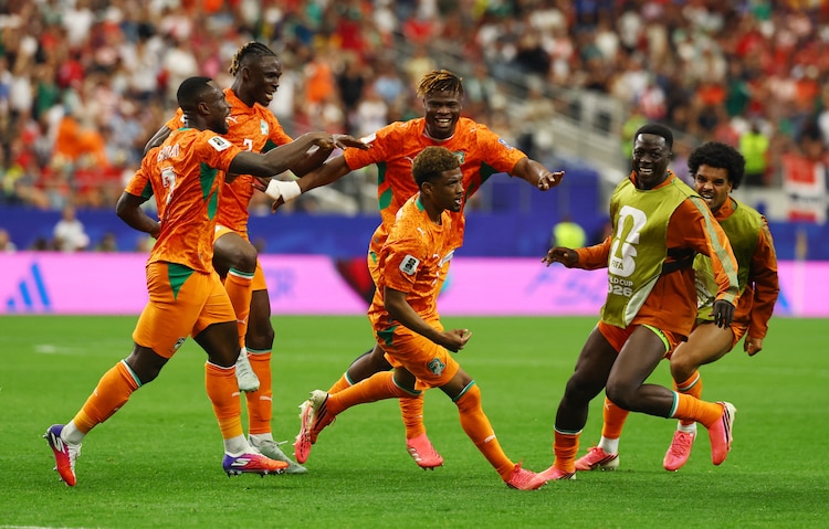 Diallo made instant impact after coming on for Ivory Coast. (Photo: Reuters)