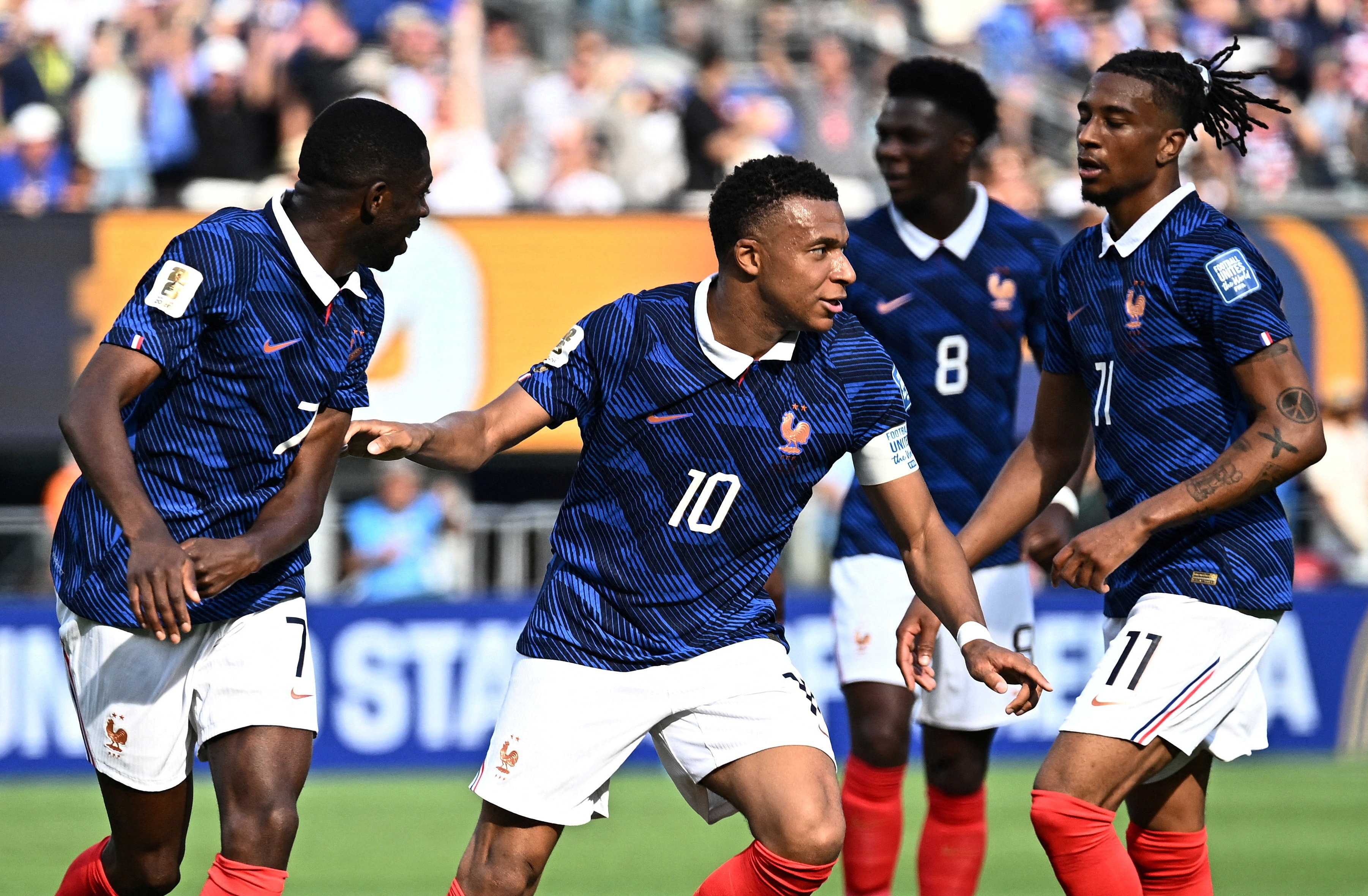 France have an all-star attack line, one that could hurt Spain. (Photo: Reuters)