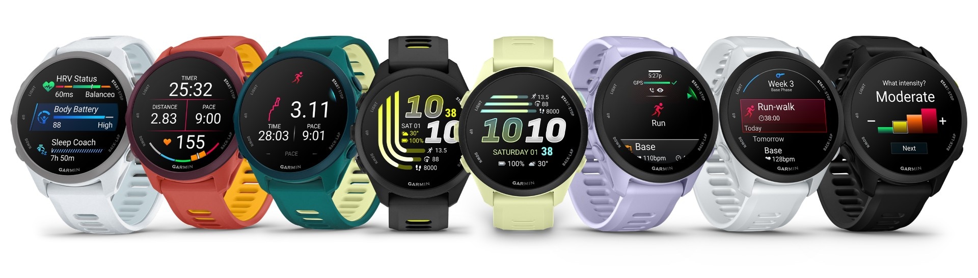 Garmin Forerunner 70, Forerunner 170 and Forerunner 170 Music