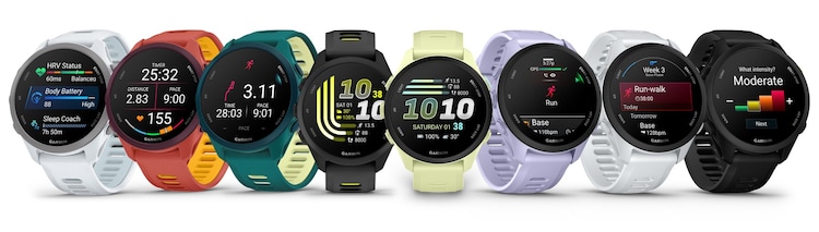 Garmin Forerunner 70, Forerunner 170 and Forerunner 170 Music
