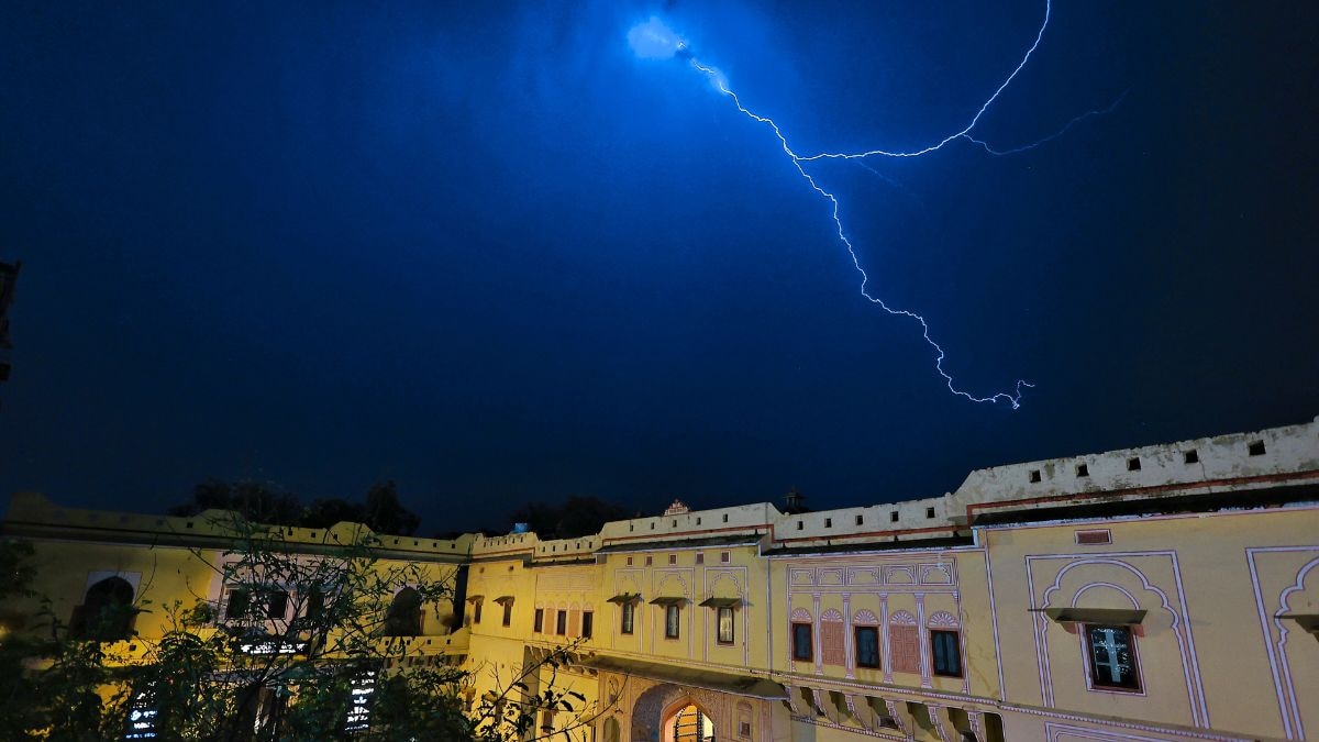 Lightning caused 46 per cent of all weather-related deaths in India between 2002 and 2022, more than floods or cyclones. This week, the IMD has forecast thunderstorms with lightning across nearly every region, even as the monsoon stays subdued. (Photo: PTI)