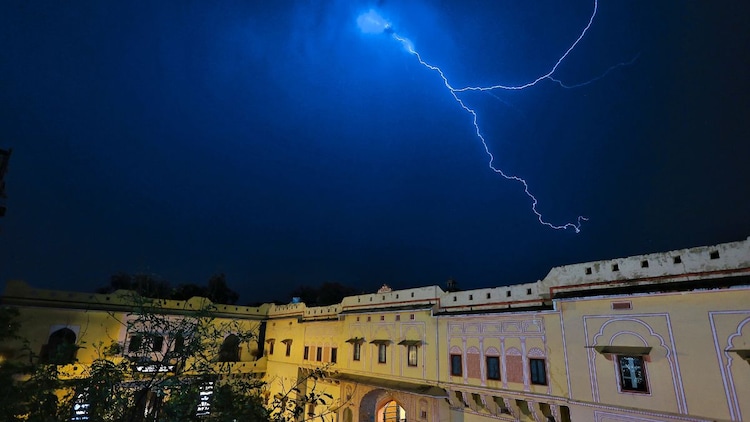 Lightning caused 46 per cent of all weather-related deaths in India between 2002 and 2022, more than floods or cyclones. This week, the IMD has forecast thunderstorms with lightning across nearly every region, even as the monsoon stays subdued. (Photo: PTI)