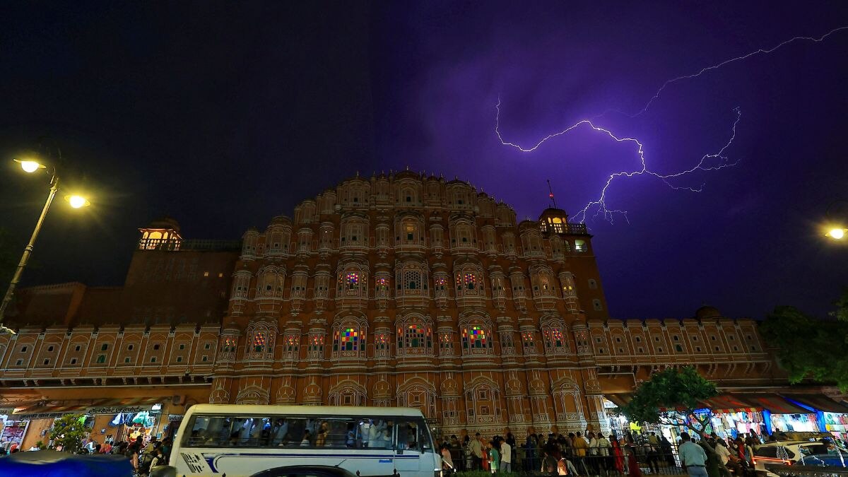 With rain subdued, heat and humidity build towering storm clouds over 12 kilometres tall, the engines of lightning. (Photo: PTI)