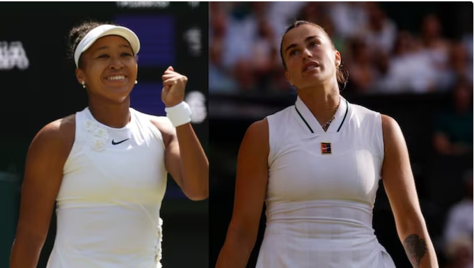 Naomi Osaka knocks Aryna Sabalenka out of Wimbledon 2026. (Image Courtesy: Reuters)