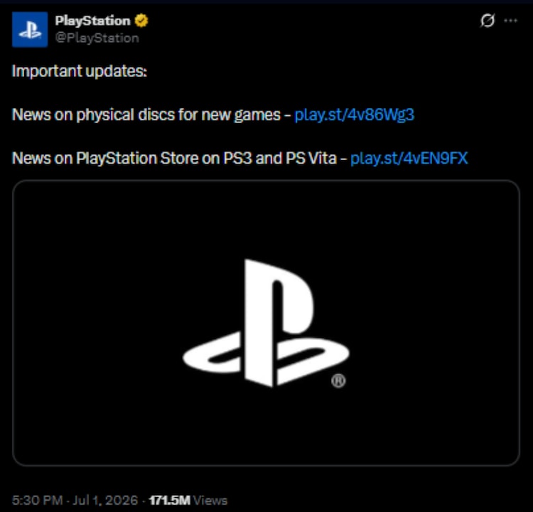Sony discs PS