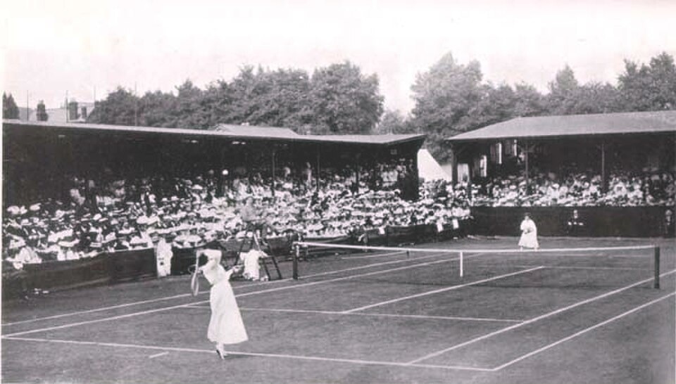Wimbledon 1906, ladies final (Image Courtesy: Wikimedia Commons)