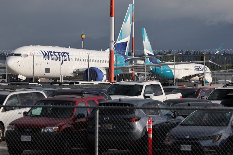 WestJet strike grounds flights as 250,000 travellers hit in Canada 2 2026 08 02t184659z 1491384344 rc2eqma58pq0 rtrmadp 3 westjet labor flight attendants
