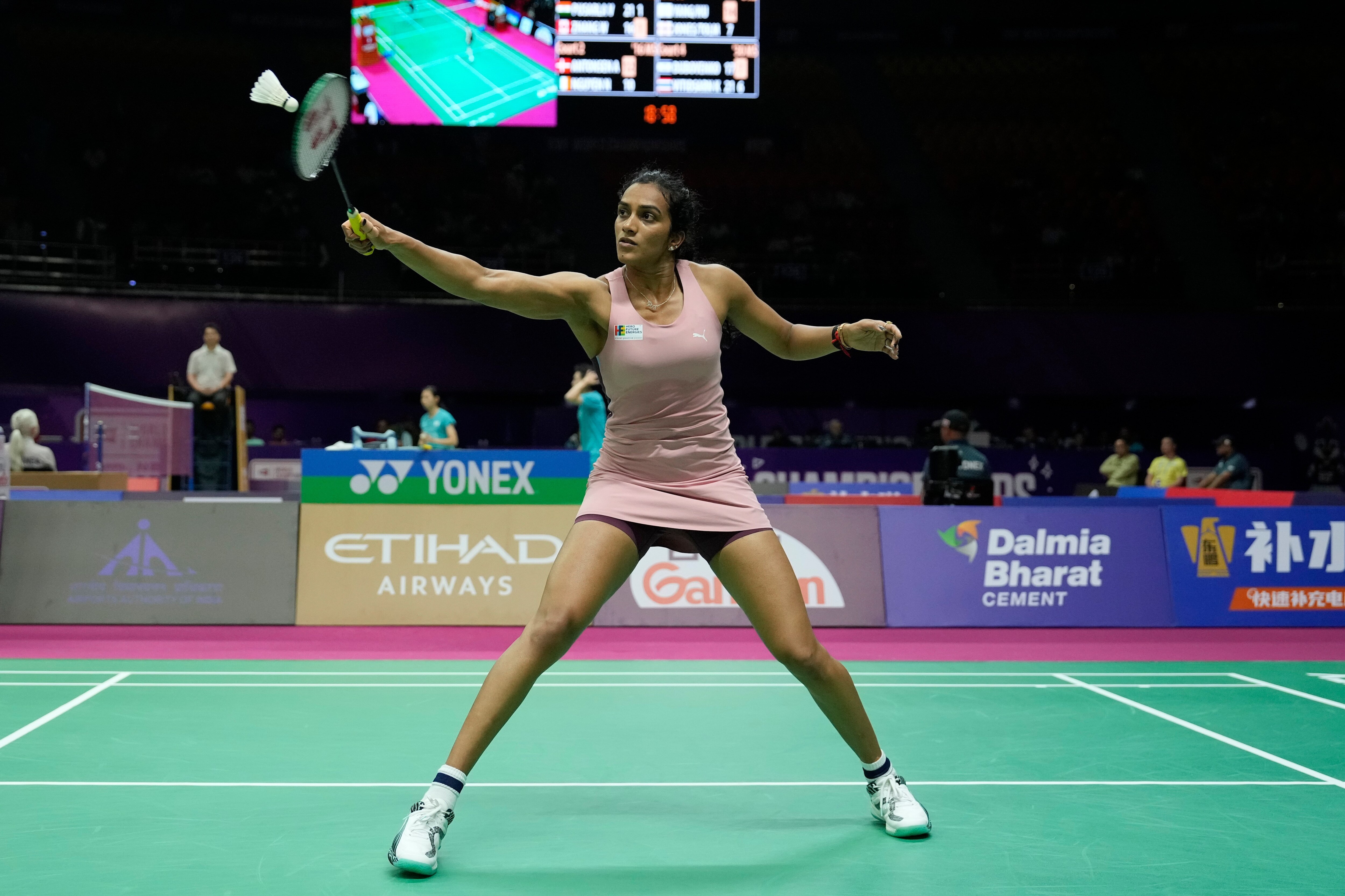 Sindhu's team has moved beyond the eight-hour rule, focusing on quality sleep across 24 hours. (AP Photo)