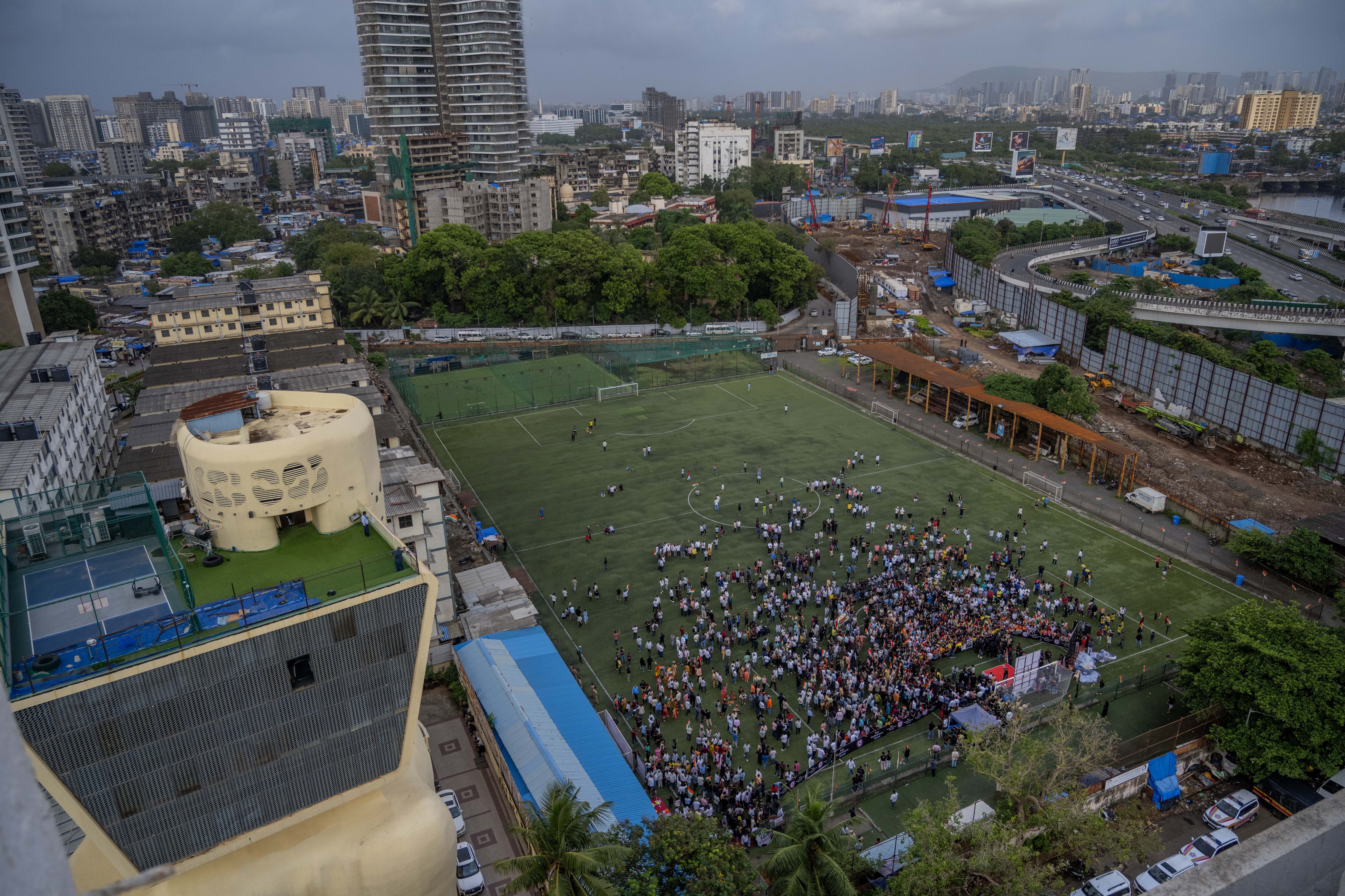 Neville D'Souza Football Ground Bandra Mumbai