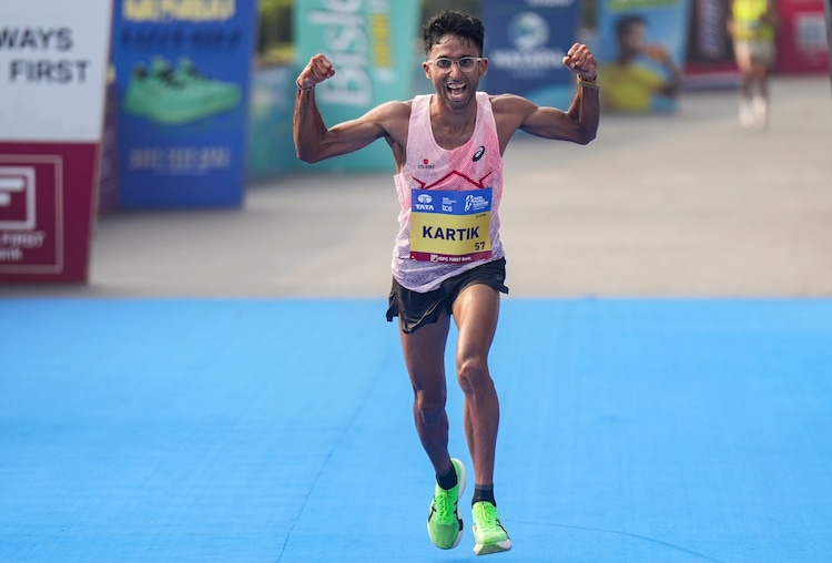 Kartik Karkera will be one of India's biggest hopes in the 5000m event. (Photo: PTI)