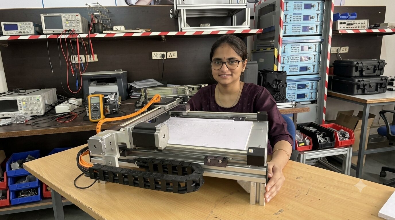 The 20 year-old is currently pursuing BTech in Electrical and Electronics Engineering at Shri Vishnu Engineering College for Women