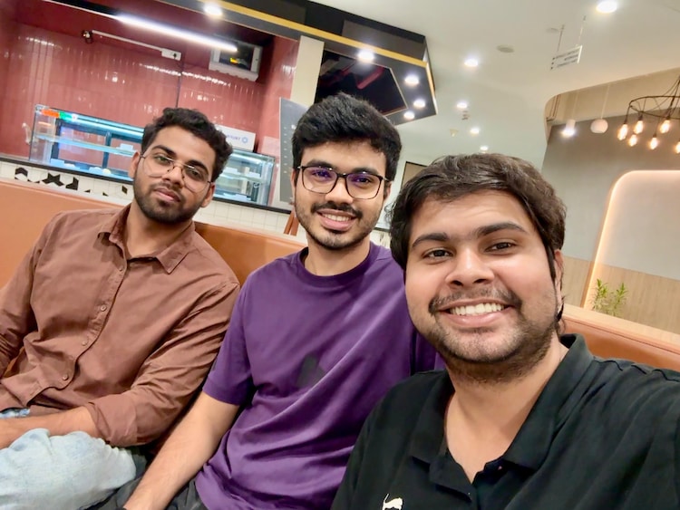 Started at IITB, bonded at Magic Bus, continuing the journey - Alok, Palash and Dhruv