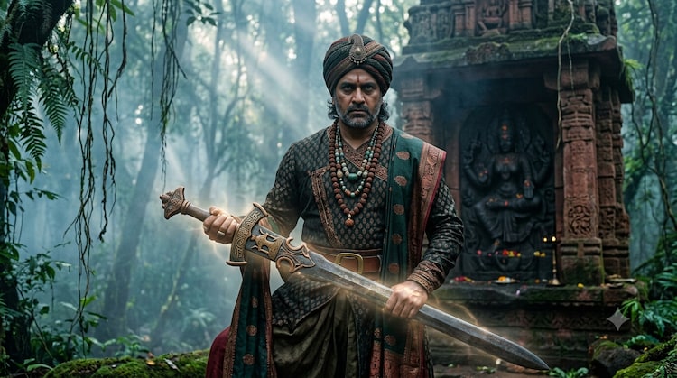 Indian warrior kings, goddess weapons India, Bhavani Talwar, Shivaji Maharaj sword, Rani Lakshmibai Durga, Kumara Kampana sword, Annamaraja Danteshvari, goddess-given swords, Indian history warriors, Hindu goddess traditions