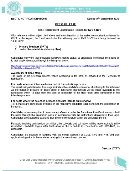 Official notice.