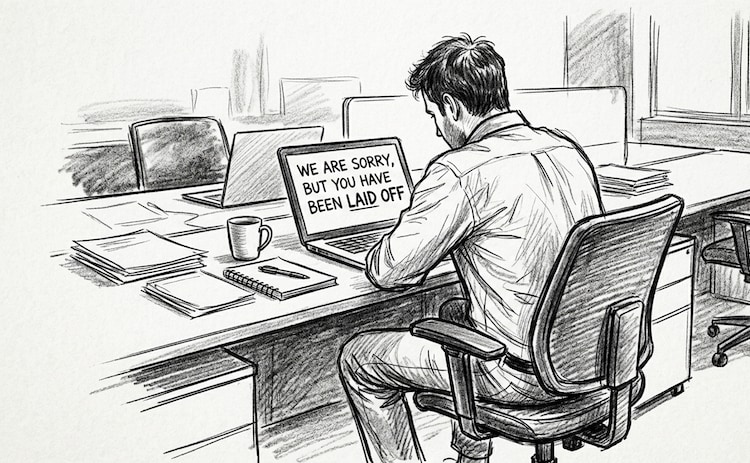 1.76 lakh layoffs in 9 months: What is happening to the global jobs market (AI generated image)