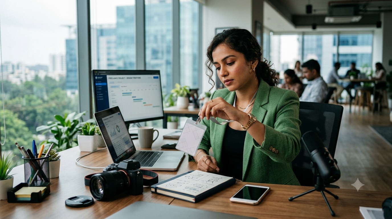 Career monogamy, Gen Z jobs, moonlighting, multiple income streams, portfolio careers, skill stacking, AI jobs, future of work, side hustle, work-life balance, Gen Z India, personal branding, career growth