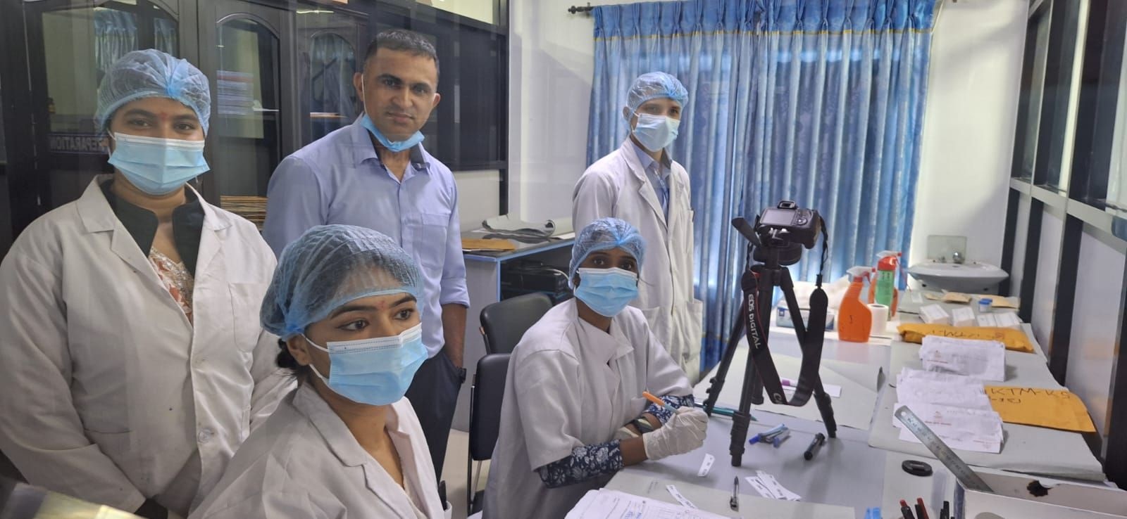 The 19-member Indian forensic team began analysing DNA samples with Nepali counterparts at forensic laboratories in Kathmandu in early September. (Image: X/@IndiaInNepal)