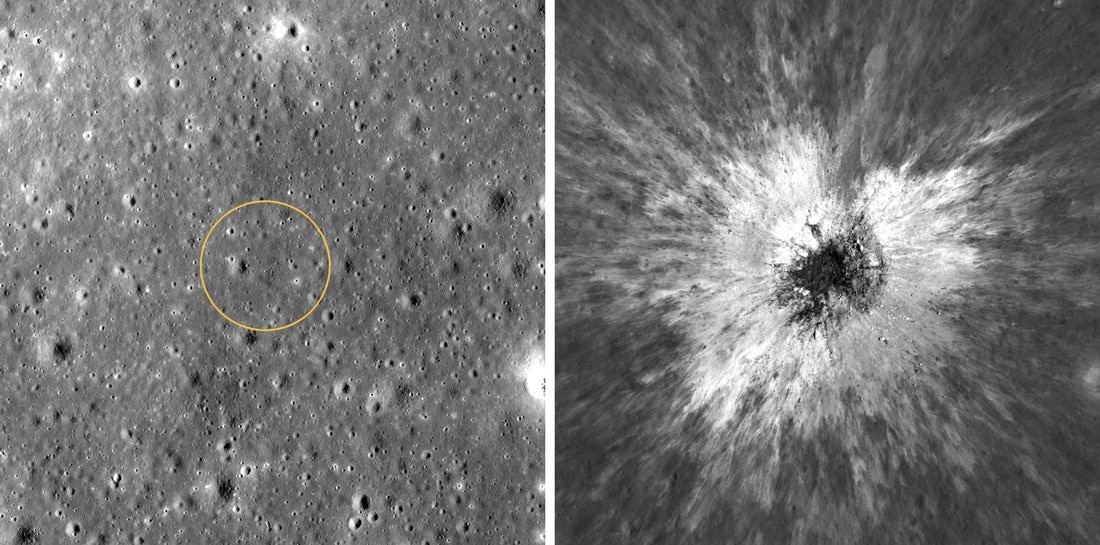 Moon crater
