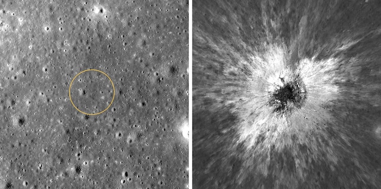 Moon crater