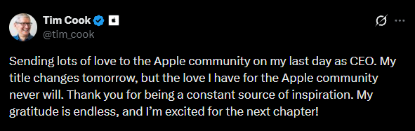 Apple CEO Tim Cook