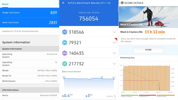 Infinix Hot 70 Pro