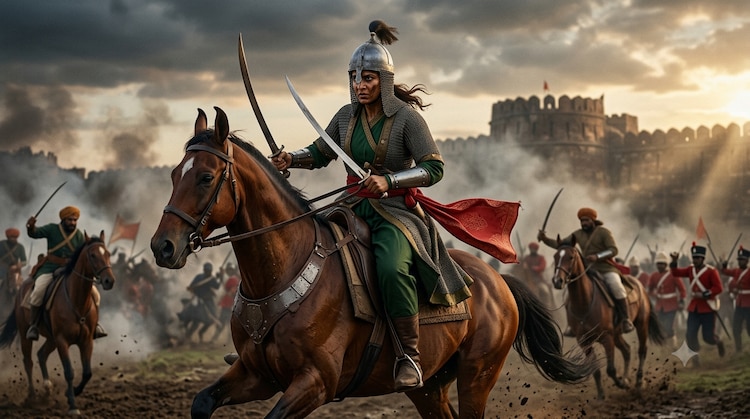 Indian warrior kings, goddess weapons India, Bhavani Talwar, Shivaji Maharaj sword, Rani Lakshmibai Durga, Kumara Kampana sword, Annamaraja Danteshvari, goddess-given swords, Indian history warriors, Hindu goddess traditions