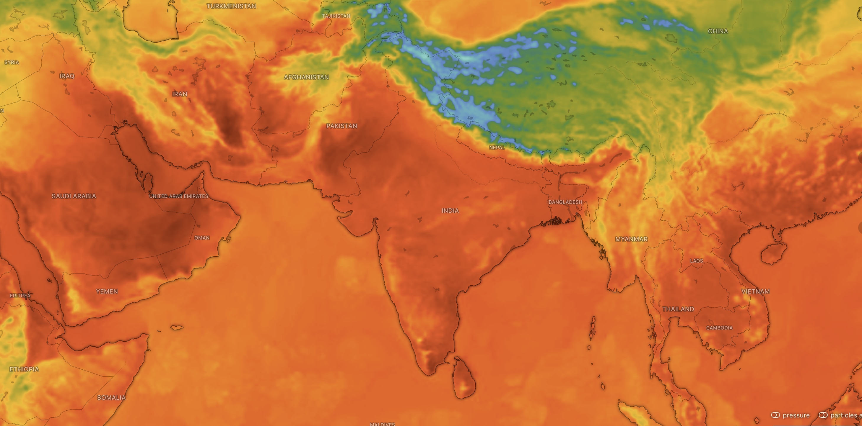 Earth temperature