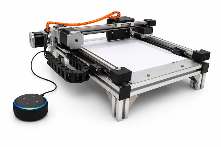 The voice-controlled braille printer that converts speech into braile text