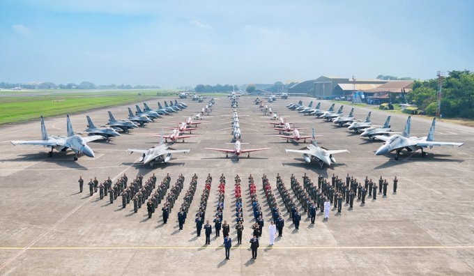 Indonesia's Air Force is known for operating aircraft from a diverse array of foreign suppliers. (Image: Indonesia Ministry of Defence)