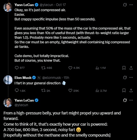 Elon Musk Yann LeCun