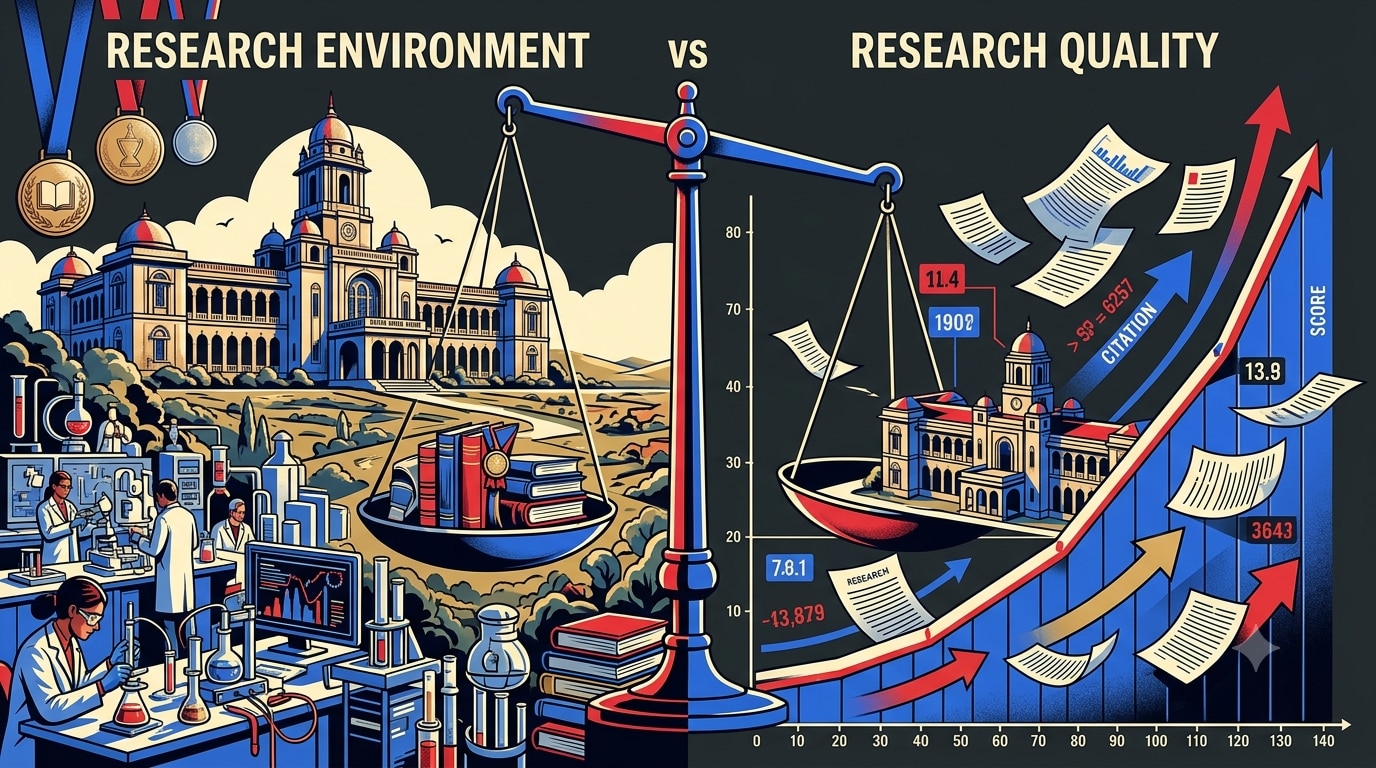 THE World University Rankings 2027, THE rankings, IISc rank, research quality score, Saveetha research quality, Galgotias University ranking, Amity University ranking, Times Higher Education India, THE rankings controversy, citation, retractions