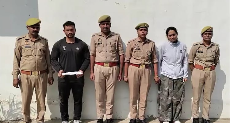 Ghaziabad woman, lover plot to murder husband; arrested after stabbing. (Source: ITG)